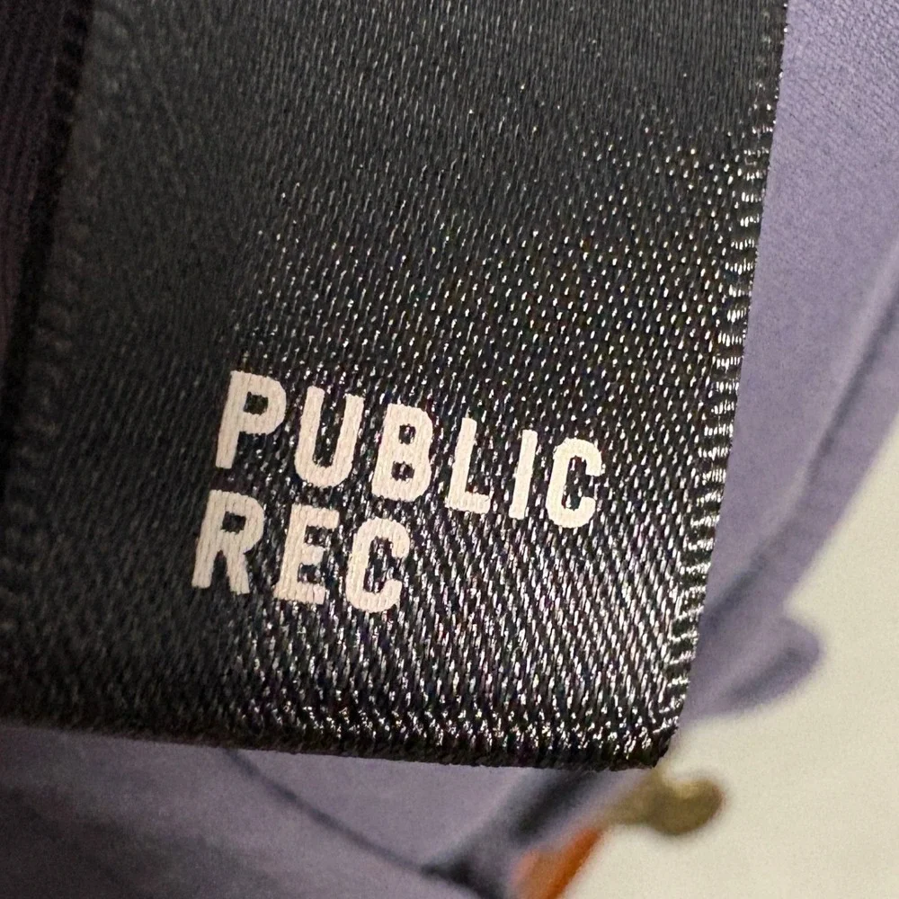 PUBLIC REC All Day Every Day Pants Nylon Stretch Jogger Size 34/32 Gray